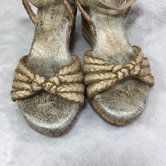 Apostrophe wedges - Size 6 open toe - Picture 2 of 8